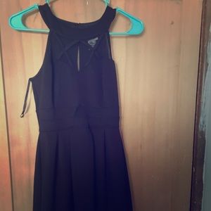 Simple black dress